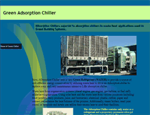 Tablet Screenshot of greenchiller.biz